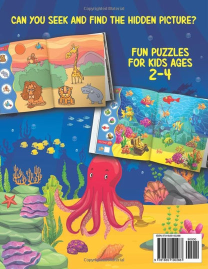 Seek and Find Book for Kids ages 2-4: Search and Find Hidden Picture Activity Book for 2, 3 and 4 Year Old Children | 2-3, 3-4